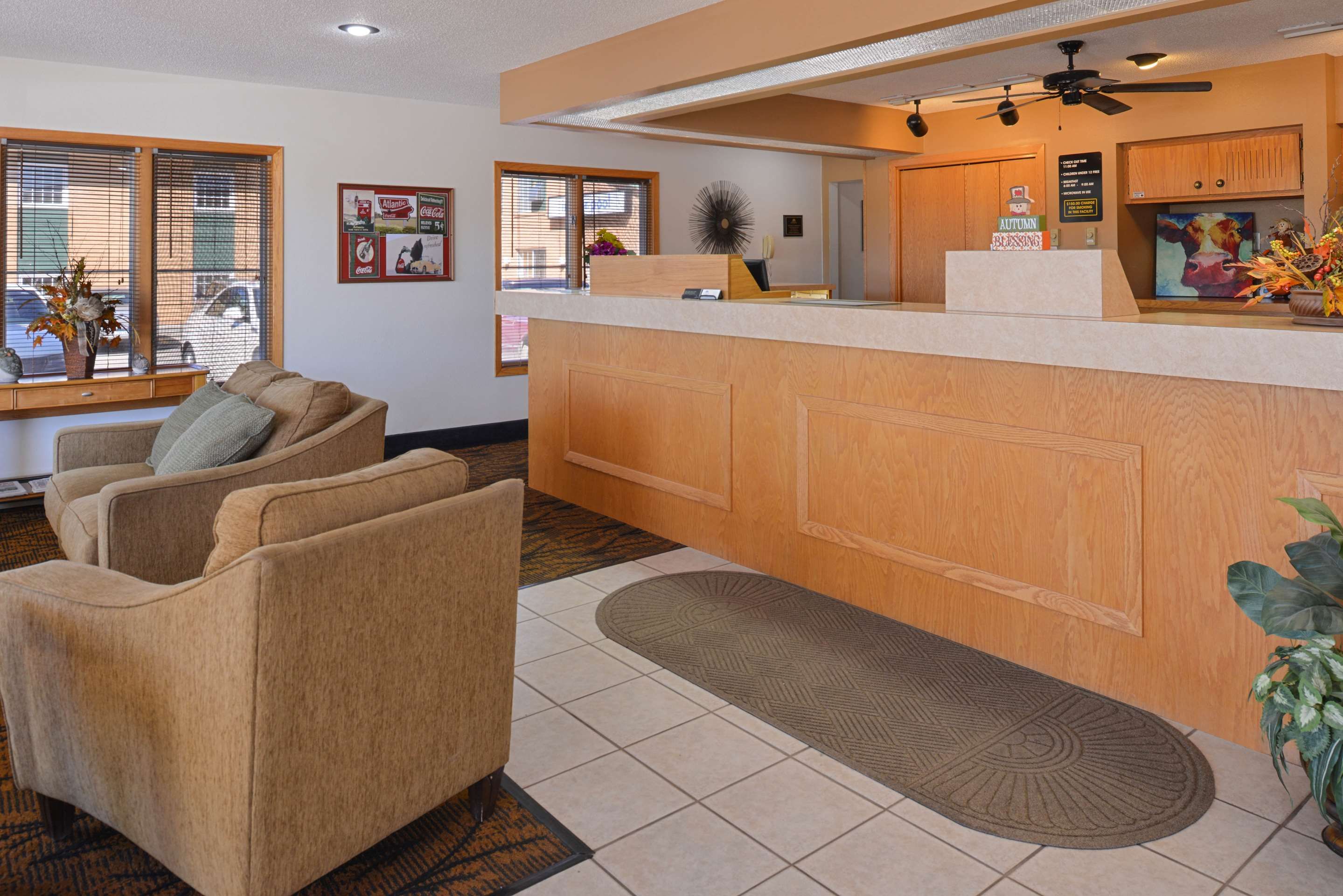 Front desk