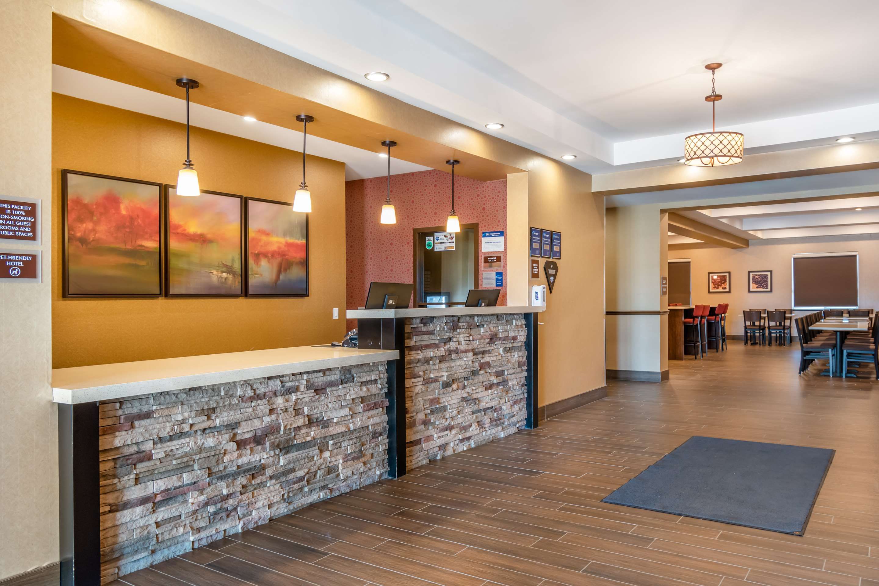 Front desk
