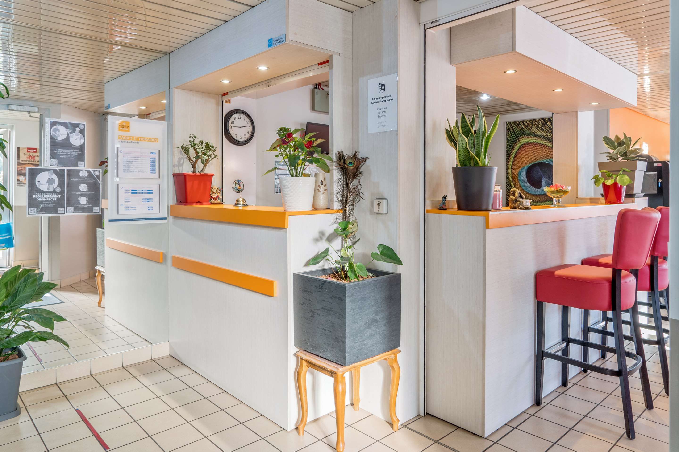 Front desk