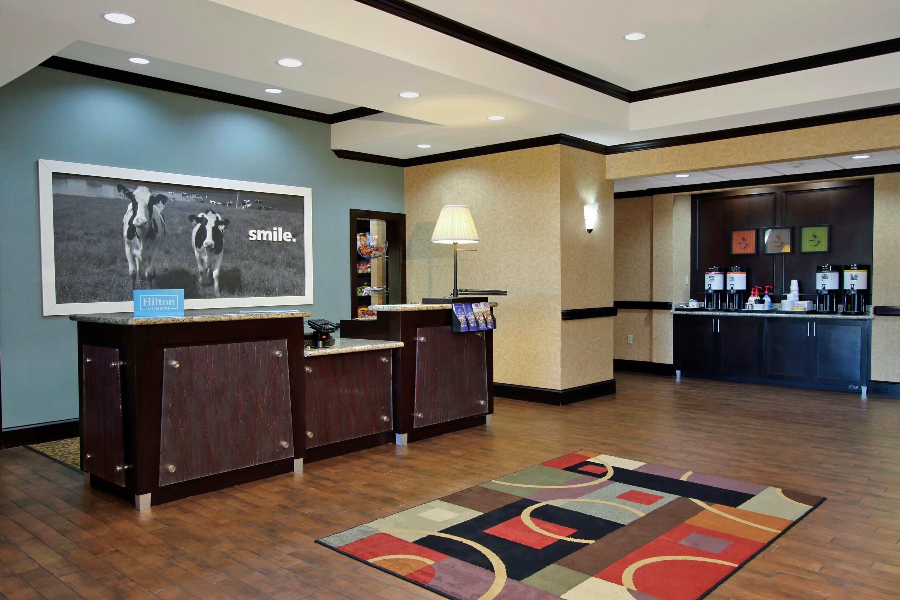 Front desk