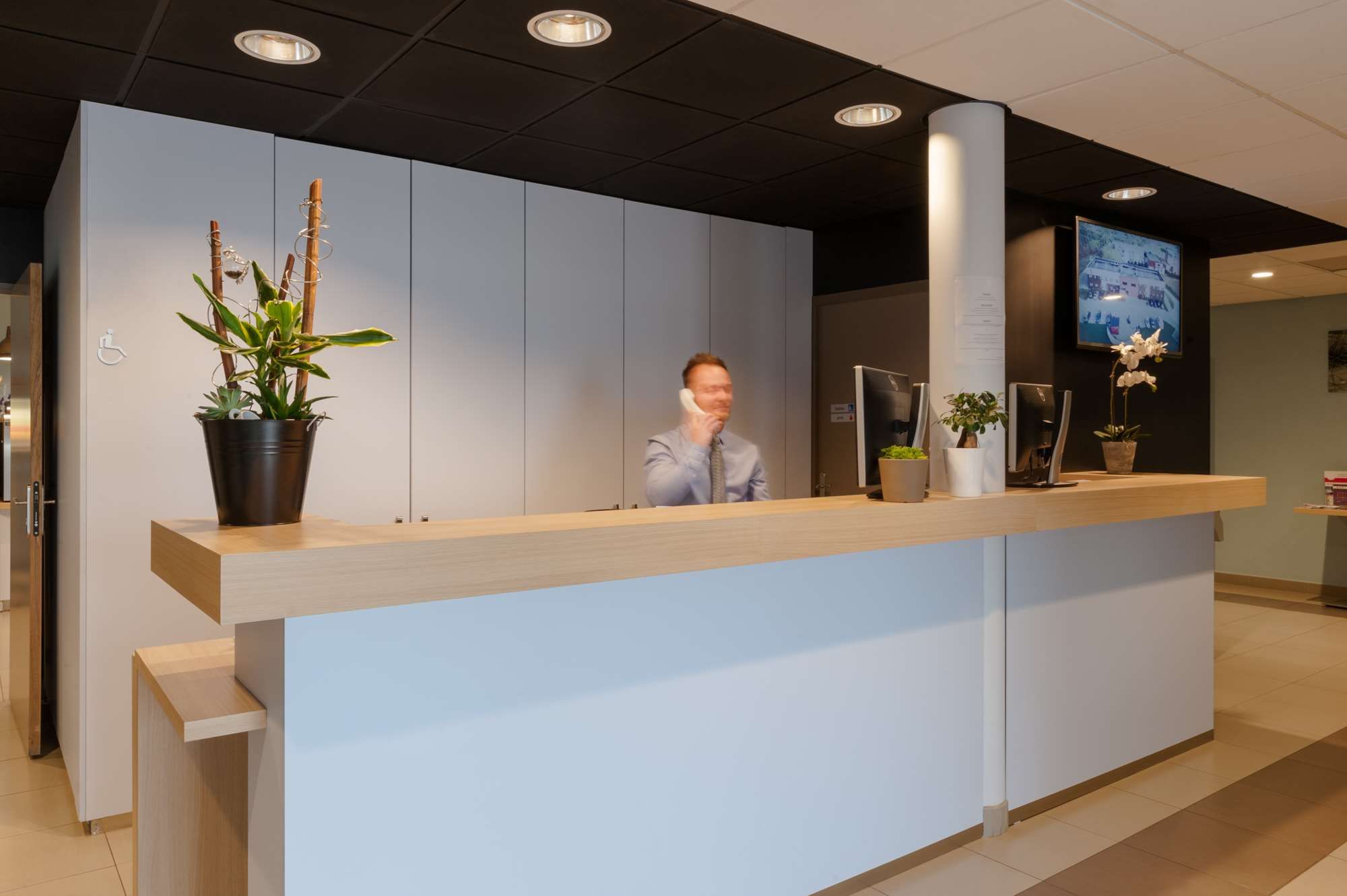 Front desk