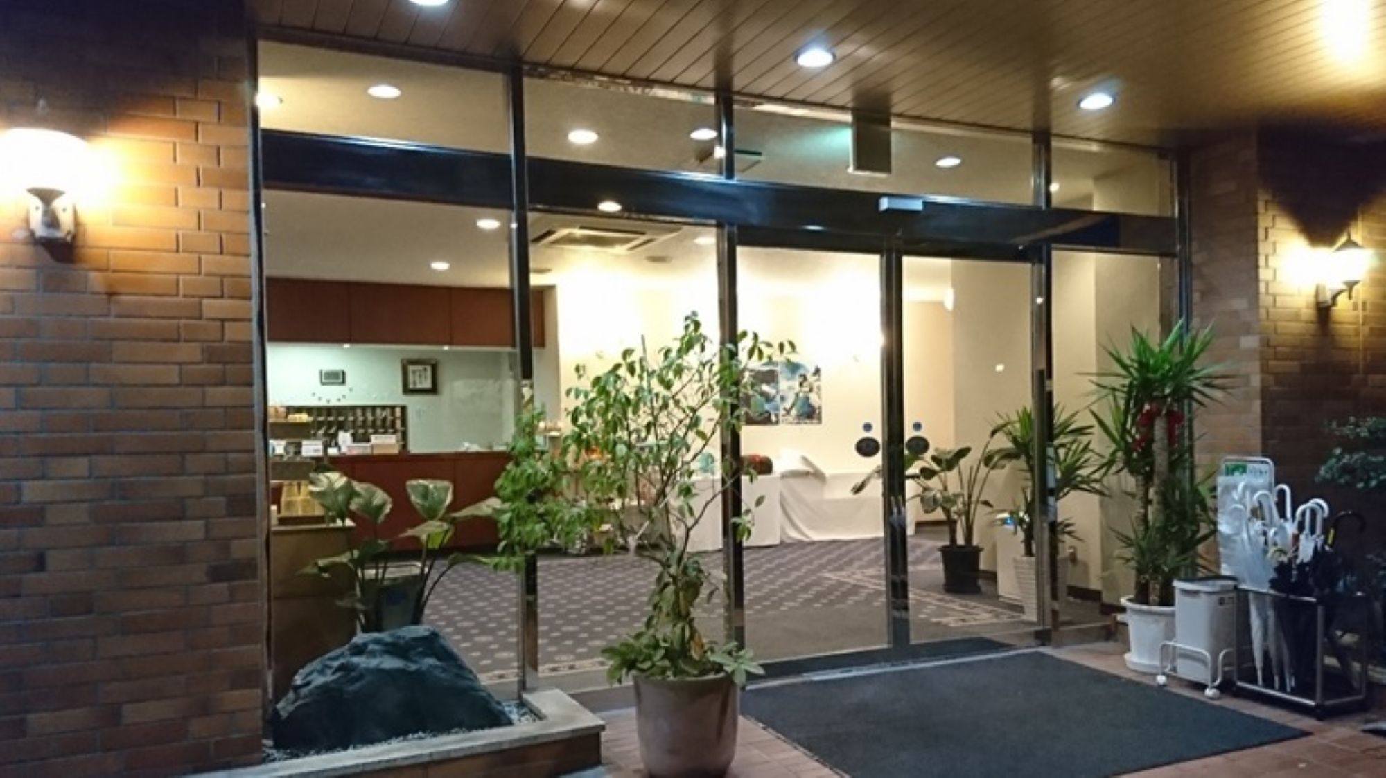 Hotel entrance